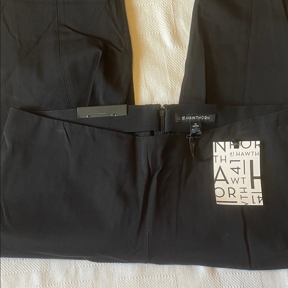 NWT 41 Hawthorn Women’s Black Dress Pants